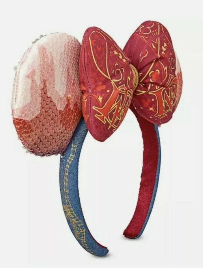 NWT *Discontinued* Disney Big Thunder Mountain Minnie Main Attraction Ears NWT Big Thunder Mountain Limited Minnie Mouse Main  main image 2