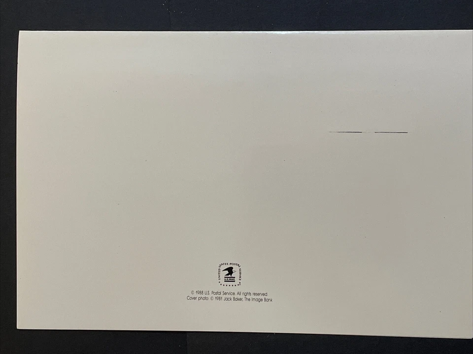 1988 Honeybee Stamp First Day Ceremony Program Sc# 2281 - Image 3 of 3