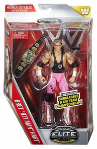 bret hart elite action figure