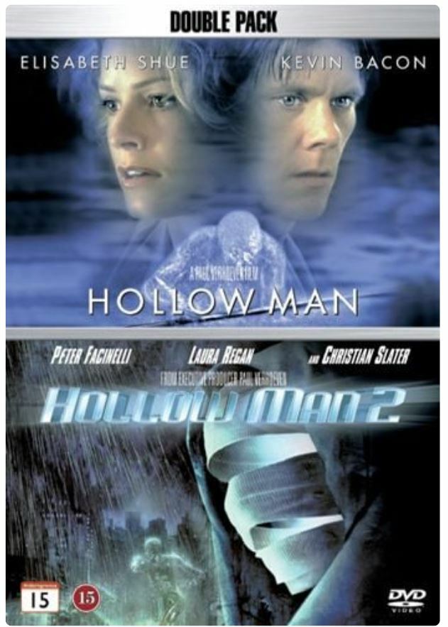 Hollow Man / Hollow Man 2 (2 disc) DVD sealed English spoken European region