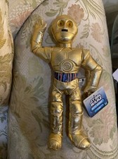 2 - Star Wars Buddies OTC 10" C-3PO 2004 Hasbro Beanie raised arm variant 