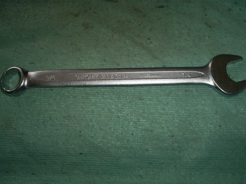 3/4" (19 MM) CHROME VANADIUM COMBINATION SPANNER DRAPER EXPERT 305 W.GERMANY - Picture 2 of 4