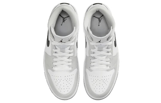 Nike★(W) Jordan 1 Mid Grey Fog★関税込★ Air Jordan 1 Mid 'Grey Fog' Womens new authentic nike white