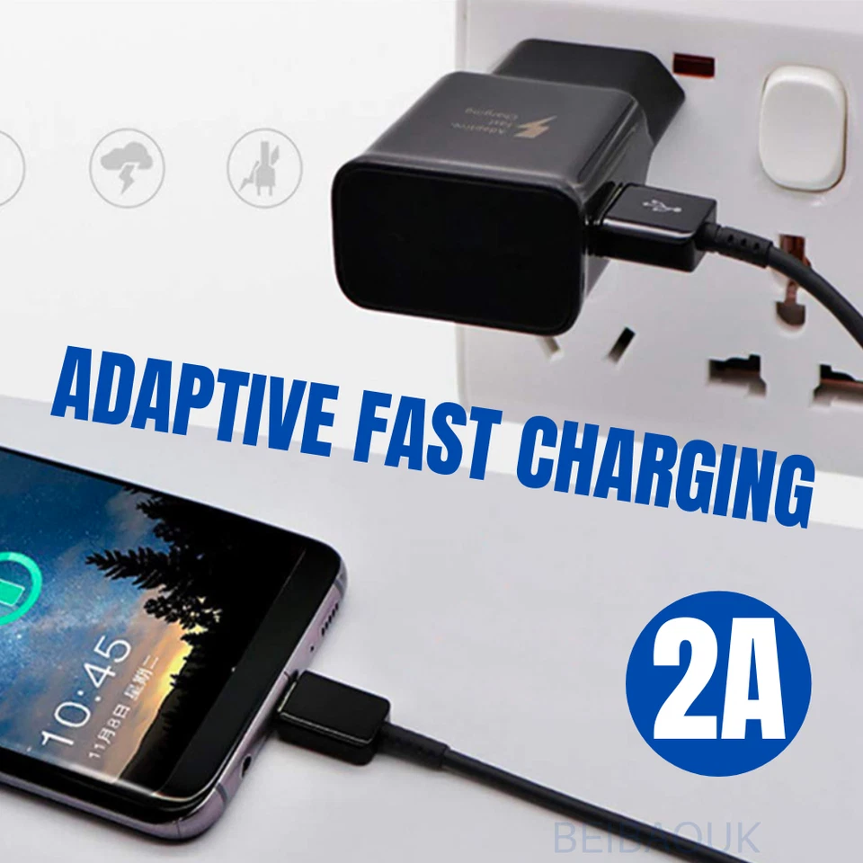 Wholesale USB Type C Cable Fast Charger Charging Data Cord For Samsung S8 S9 S10 - Image 3 of 4