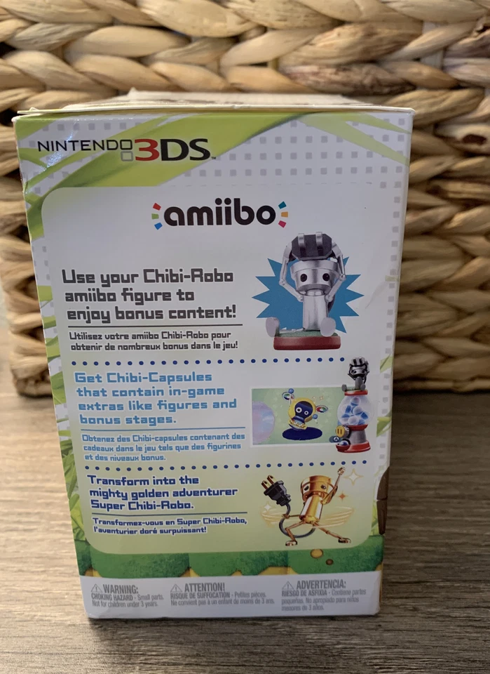 Chibi-Robo! Zip Lash Game + Amiibo Bundle Nintendo 3DS New - Image 4 of 4