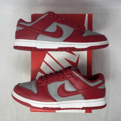 Nike Dunk Low UNLV 2021 DD1391 002 Medium Grey/Varsity Red Size 8