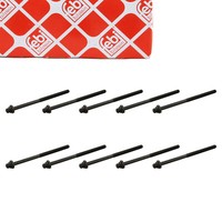10X febi Zylinderkopfschraube FüR Citroen AX Saxo ZX Peugeot 106 I II 1.5 D