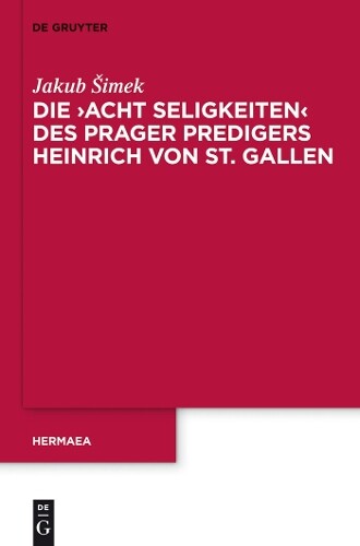 Thumbnail - Jakub Šimek Die 'acht Seligkeiten' Des Prager Pr (gebundene Ausgabe)