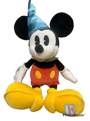 Disney Mickey Birthday Plush Mickey's Celebration Walt Disney World 18  Sitting