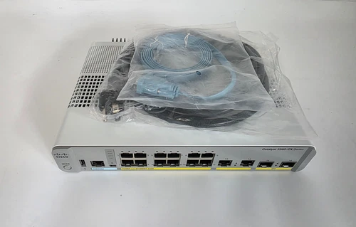 Cisco WS-C3560CX-12PC-S Switch 12 Port Gigabit PoE 2x1G SFP 2x1G RJ45