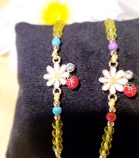 Yellow DAISY Bracelet Set