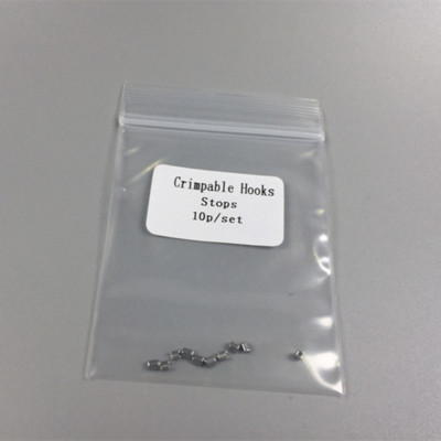 Crimpable Stops Orthodontic Adhesive 100-Pack Crimpable Hook Stops For Dental ...