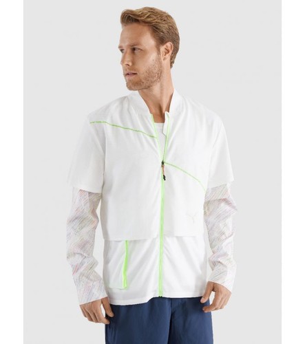 PUMA Men's Ultra Woven Running Jacket NWT Size: LARGE - Picture 6 of 11