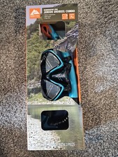 Ozark Trail Jr. Dominator Pro Youth 7 Snorkel Mask Teal