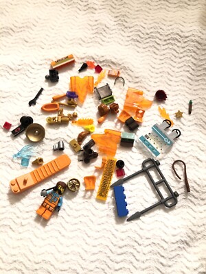 Lego City Specialty Unique Parts Accessories Multicolored Pieces Mixed Lot Clean