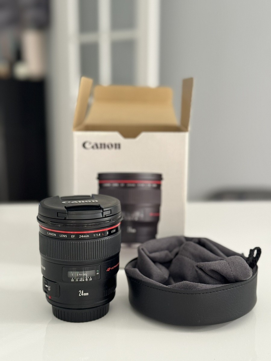 Canon EF 24mm f/1.4L II USM Lens USED great condition! | eBay Canon EF 24mm f/1.4L II USM Lens USED great condition! | eBay