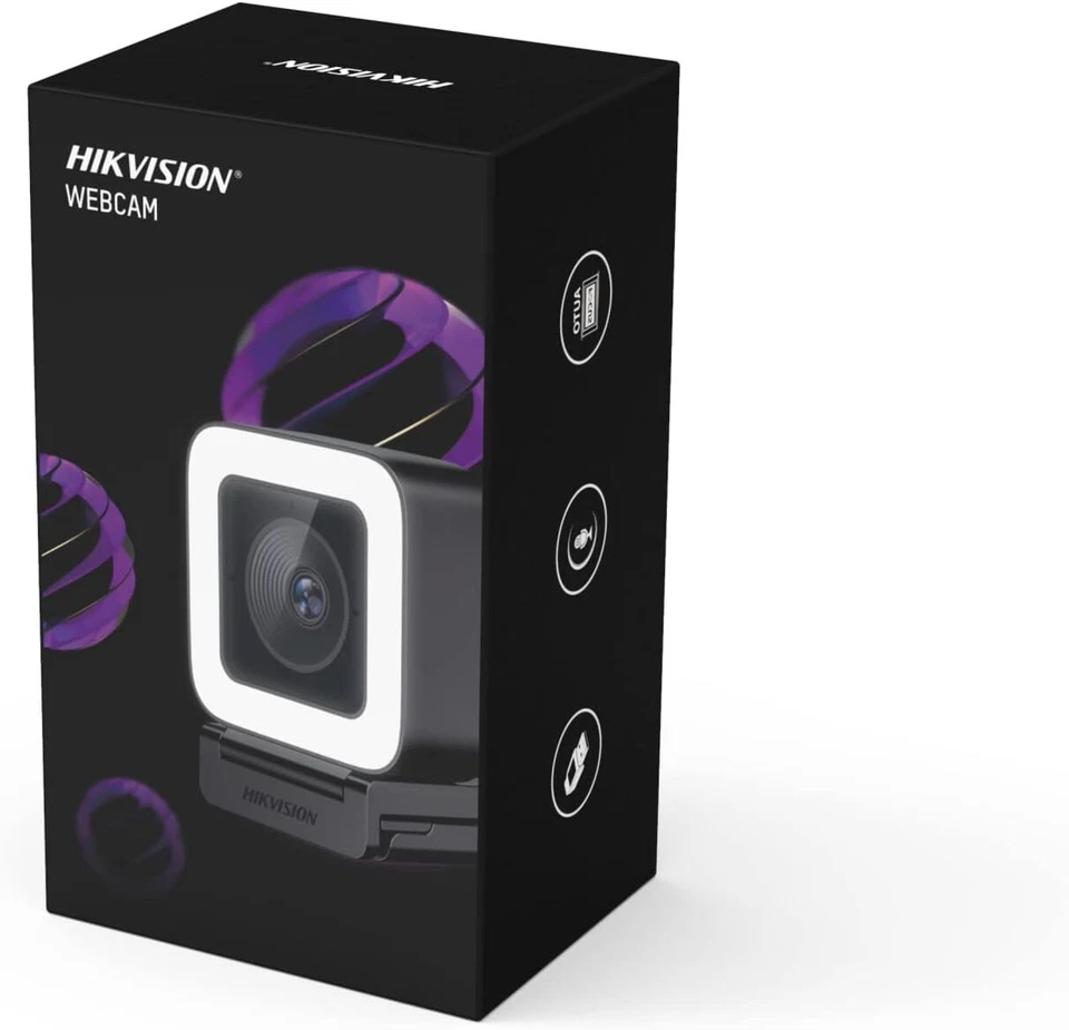 Webcam Hikvision DS-UL2 USB 2mp full HD 1080P microfono integrato e auto-focus - Immagine 2 di 4