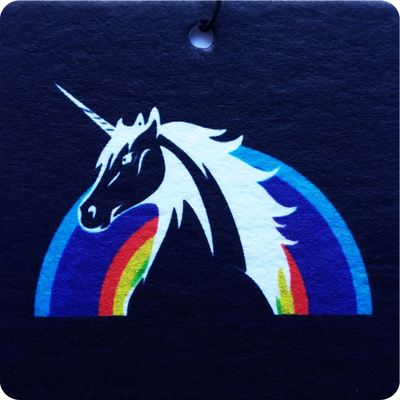 MAGIC RAINBOW UNICORN Auto Lufterfrischer / Duftaufhanger