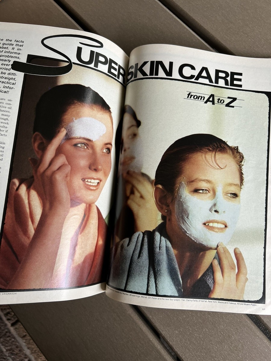 VTG Seventeen Magazine April 1982 Cover Girl Marilyn Clark No