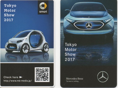 Mercedes-Benz & Smart Pressemappe / Presskit _Tokyo Motor Show 2017