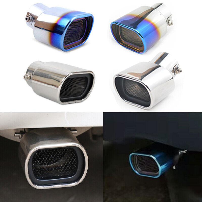 63mm Square Stainless Steel Muffler Tail Tip Exhaust Pipe