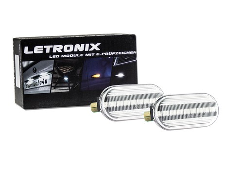 Intermitente lateral LED claro plata compatible con Nissan 350Z tipo Z33 2002-20 - Imagen 1 de 4