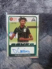 2022 Leaf Basketball Pro Set Power Daimion Collins Auto RC 10/50