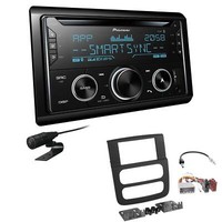 Pioneer Autoradio CD Bluetooth USB Einbauset FüR Dodge RAM 2002-2006 Schwarz