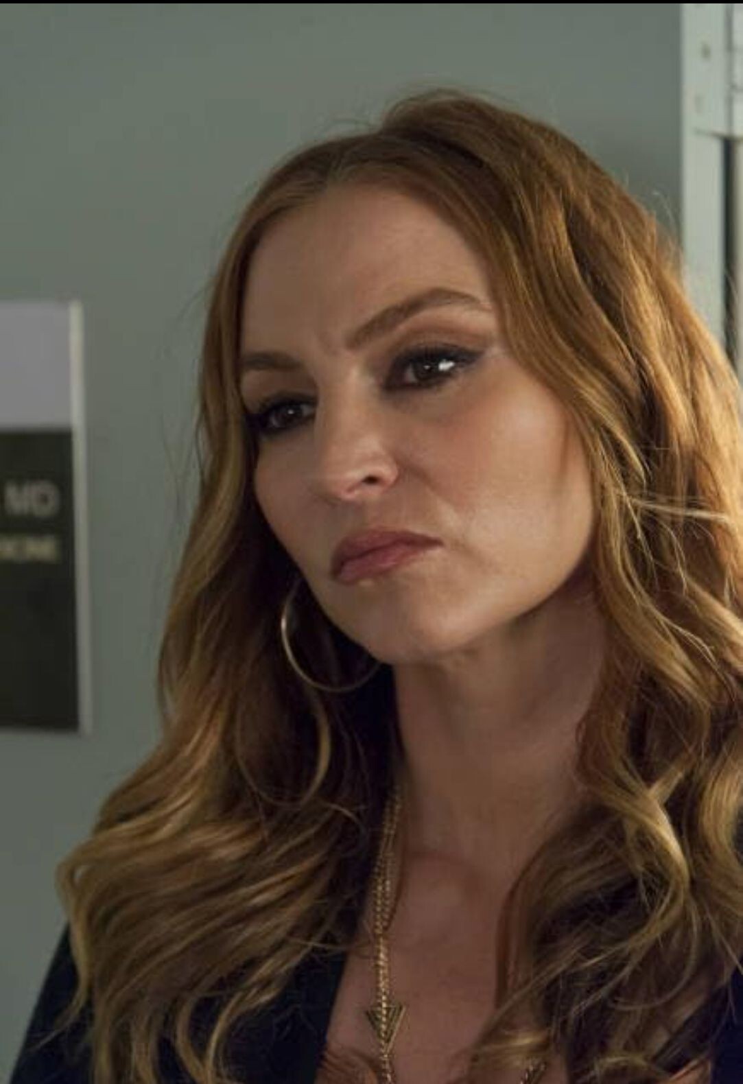 SONS OF ANARCHY: WENDY/DREA De MATTEO Hoop Earrings Studio COA