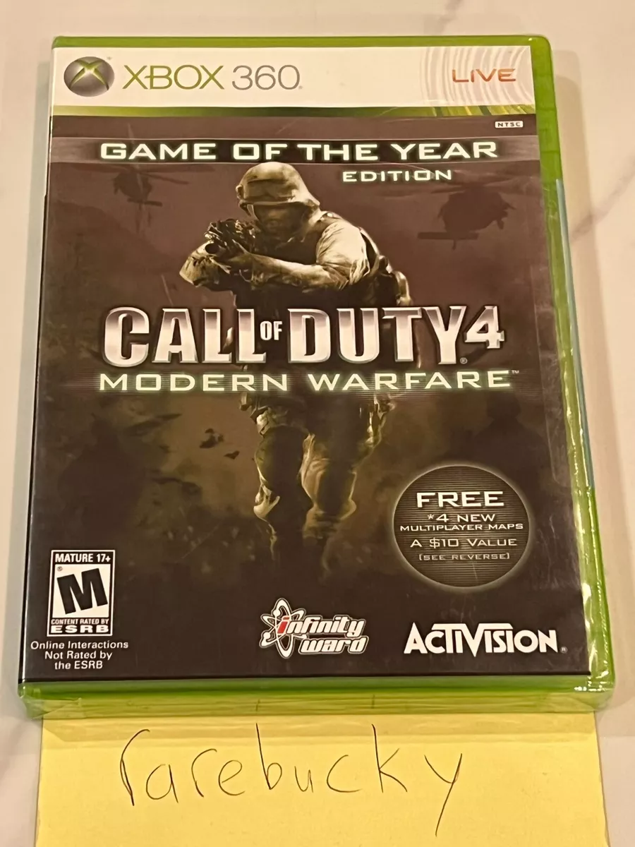  Call of Duty 4: Modern Warfare Game of the Year