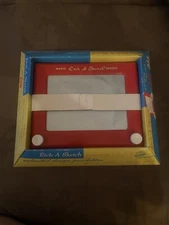 Vintage Toy Etch A Sketch With Box