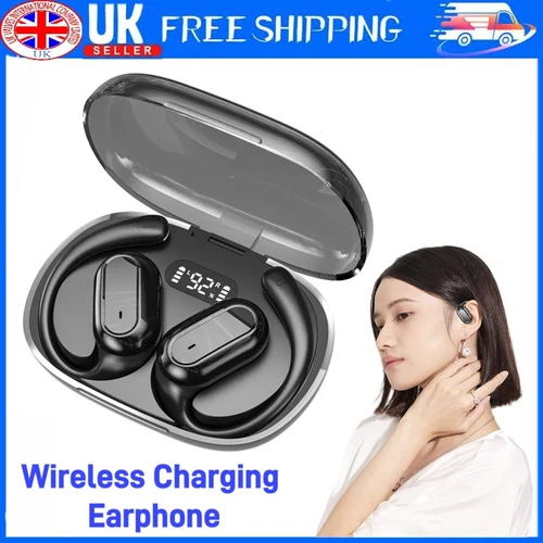 Open Ear Wireless Bluetooth Headphone 5.4 Earphones For Android & iPhone Earbuds