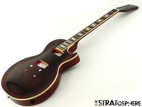 USA Gibson Les Paul 70s Deluxe BODY + NECK Project Wine Red!