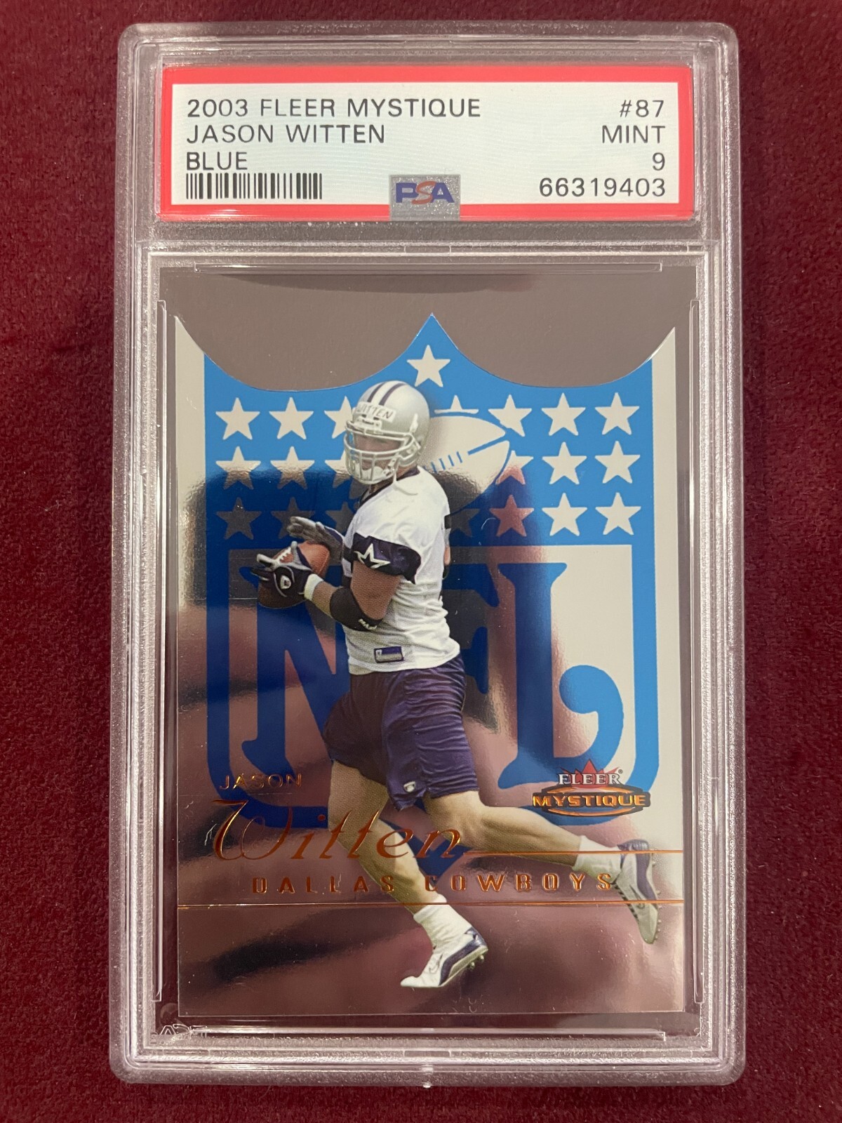 Jason Witten Fleer Mystique #87 Blue