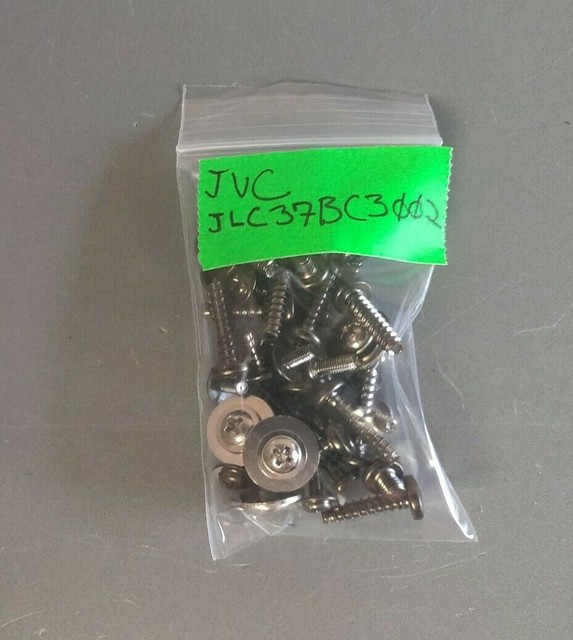 TV Full Screw Set w/o Stand Screws JVC JLC37BC3002 eBay