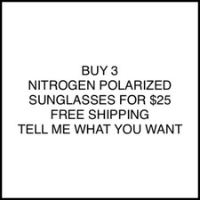 Nitrogen Polarized Sunglasses 3 For 25 Big Variety Of Colors Styles Men Women