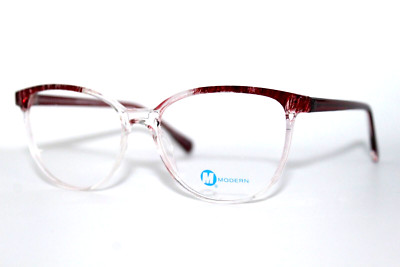 NEW MODERN OPTICAL PASSPORT BURGUNDY AUTHENTIC EYEGLASSES FRAMES 55-16-145MM