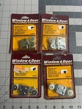 4-pack lot Prime-Line N-6516 Front Closet Door Roller 3/8" Offset 3/4" Wheel