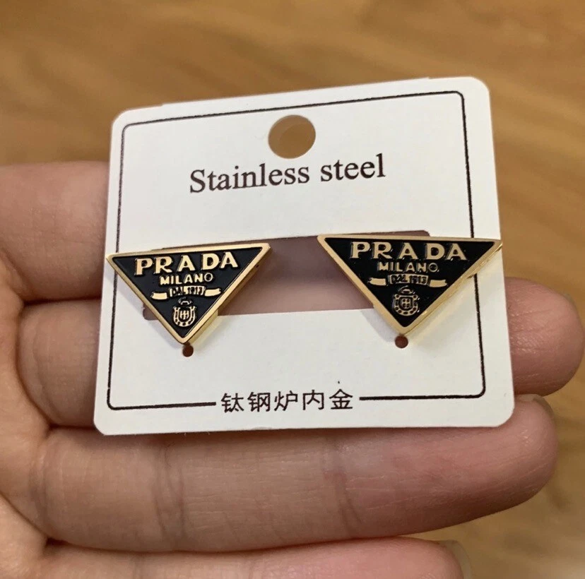 Prada earrings cheap
