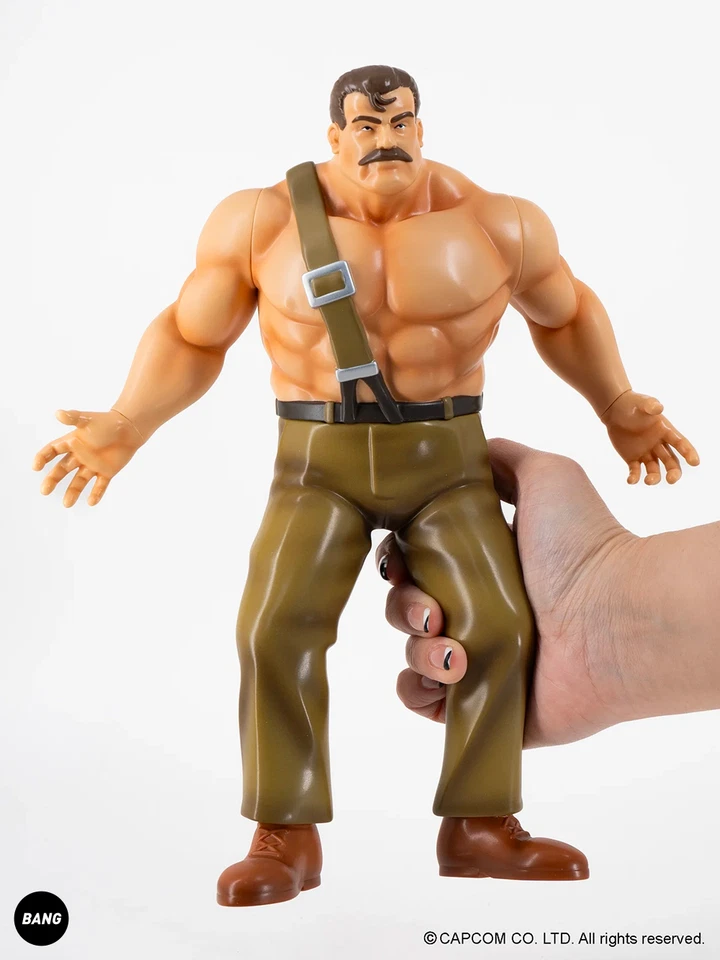 UNBOX FINAL FIGHT HAGGAR Designer Figure H25CM Vinyl Toy - Image 3 of 3