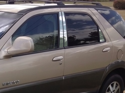 Stainless Steel Pillar Trim 6 Pc For 2002-2008 Buick Rendezvous - 第 1/4 張圖片