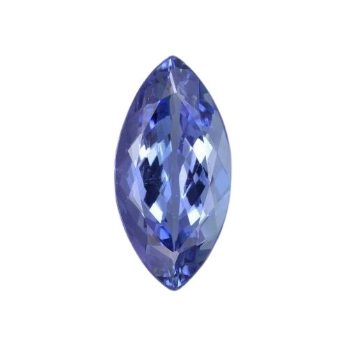 Tanzanite Naturelle 0,36 Carats Ovale - Bleue, Excellente Taille, Sans Inclusion Visible