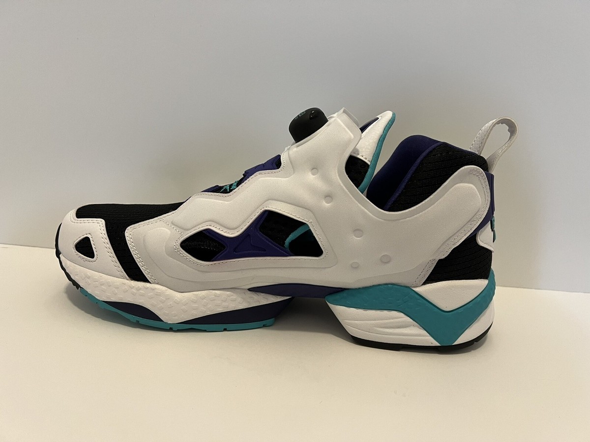 Reebok InstaPump Fury 95 Black Classic White Teal GX9431