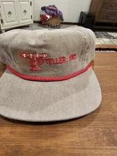 Vintage Nos Tefteller Inc Oil Gas Slick Line Service Farmington New Mexico Hat +