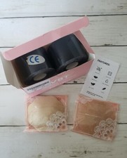 VBT Breast Tape, Boob Tape, Breast Lift Tape, Silicone, Adhesive Bra. Black