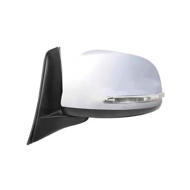 Espejo retrovisor lateral derecho y derecho para Suzuki SX4 2012-2013 puerta blanco con intermitente Foto 3 de 4