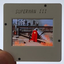 Superman III 1983 35mm Studio Slide Transparency Christopher Reeve Warner Bros