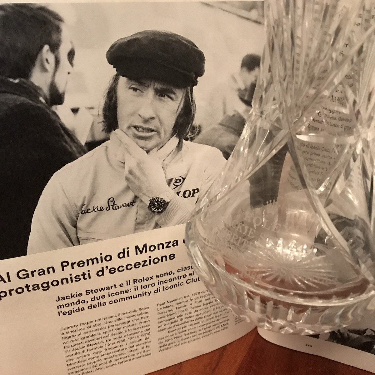 Rolex Jackie Stewart 1988 F1 Celebrity Challenge