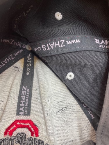 Ohio State Buckeyes Baseball Cap Hat Zephyr Z Fit Brand Size Small - Picture 13 of 14