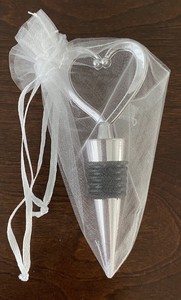 New HEART SHAPE TOPPER WINE BOTTLE STOPPER